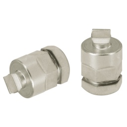 Fente 
Avec entraînement 6 pans et bague de sécurité 
Pour une utilisation en combinaison avec une clé GEARplus 503.4511 
Idéal pour une utilisation en atelier et en industrie 
Acier nickelé 
En acier traité 

