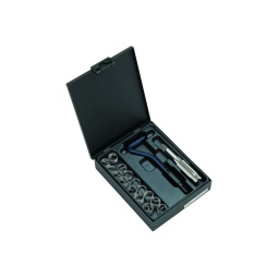 Coffret de r&eacute;paration pour filetage mf14x125

composition :

- 1 taraud pour filet mf14x125
- 1 outil de pose n&deg;17
- 15 inserts :
(5) lg 8.4-(5) lg 12.4-(5) lg 16.4

retrouvez toutes les infos sur les filetages rapport&eacute;s dans la fiche technique pdf