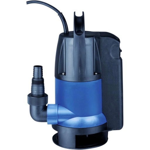 Pompe &agrave; eau immerg&eacute;e automatique PVC 230V 550W avec flotteur int&eacute;gr&eacute;