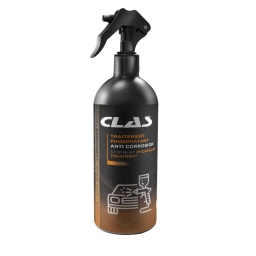TRAITEMENT PHOSPHATANT ANTI CORROSION 500ml
Spécialement conçu pour une action rapide du traitement de la rouille.
Ce spray traitant et phosphatant, permet un traitement de la rouille préventif ou curatif. Il neutralise l'oxydation déjà présente ou préserve les surfaces d'une oxydation future. Notre phosphatant triple action stoppe la rouille, dégraisse le support et permet une haute adhérence des supports pour une mise en peinture immédiate après traitement. Notre traitement vous garantira une surface stable et prête à peindre pour une durabilité des mises en peintures optimale.
Plus produit	Idéal avant peinture
Caractéristiques	Haute adhérence
Isole la surface
Action rapide
Type de véhicule	VL