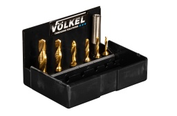 Coffret de Forets-Bit Taraudeurs HSS-G / TIN M 3 - 10