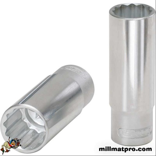 Douille ULTIMATE® 1/4" 12 pans longue, 6 mm