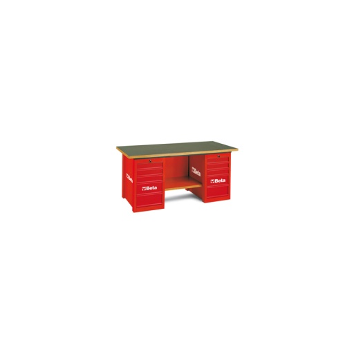 Etabli master cargo 10 tiroirs beta rouge