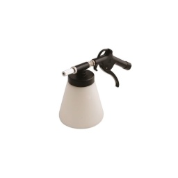 Pistolet pulv&eacute;risateur professionel Peut &ecirc;tre utilis&eacute; avec tout type de nettoyant Buse de 250mm - R&eacute;servoir de 0.75 Litre Pression de travail 75-120 PSI (5 bar - 8 Bar) Syst&egrave;me de gachette Id&eacute;al pour nettoyer votre moteur 