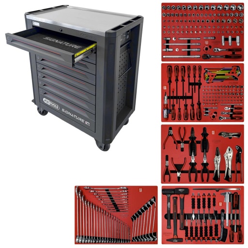 Servante d’atelier SIGNATURE i10 avec 279 outils pour 5 tiroir