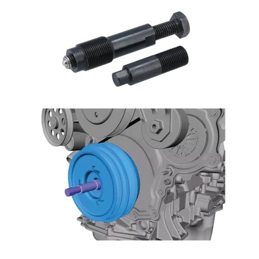 Outils de dépose de poulie de vilebrequin - pour Ford Ranger 2.0 L EcoBlue