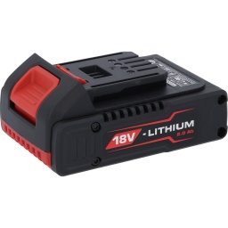 Technologie lithium-ion
Faible auto-décharge de la batterie pour une productivité maximale
Pas d’effet mémoire de la batterie
Convient pour tous les appareils de la série eMONSTER 18 V
boîtier en plastique robuste
Blocage de la batterie facile à utiliser pour un maintien sûr sur l’appareil
Composants de refroidissement supplémentaires pour une charge/décharge simples
Coupe-circuit de sécurité intégré
Protection contre les surtensions
Protection contre les basses tensions
Protection contre les courts-circuits
La technologie « Anti-Heating » protège la batterie contre la surchauffe
Niveau de charge visible sur la batterie via la touche de contrôle
Affichage de l’état de charge via un écran LED tricolore
Capacité de 2.0 Ah
400 g
Capacité de #AT:CAPACITY#