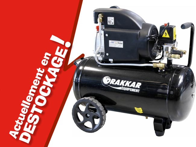 Compresseur 2.5cv Drakkar