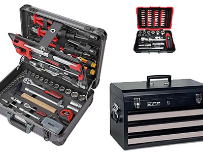 Kit 3 Panneaux Porte Outils Noir + Accessoires