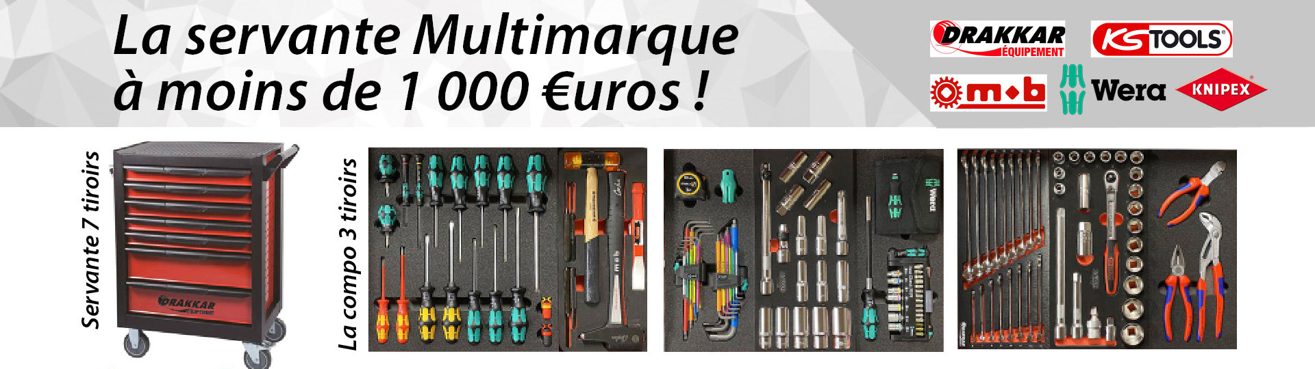 Servante complete à moin de 1000€