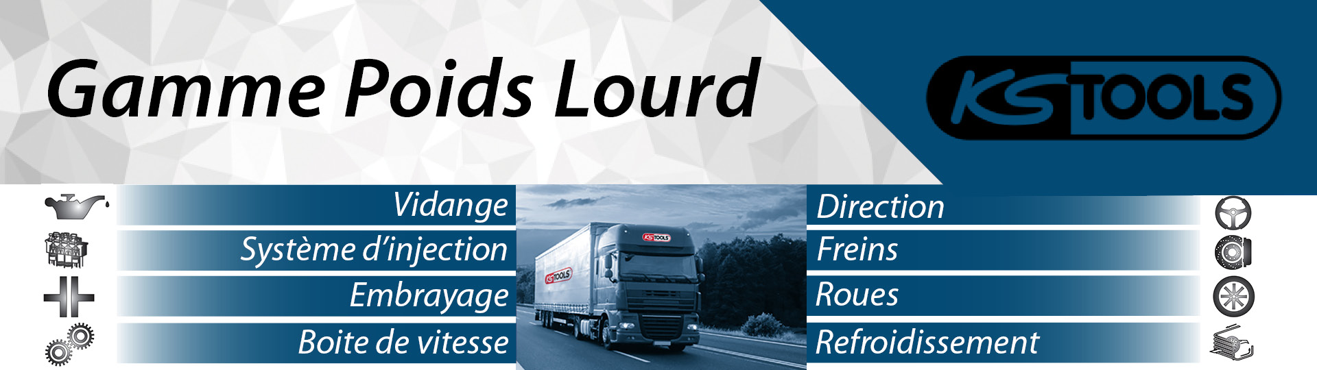 Promo outil poids lourds ks tools